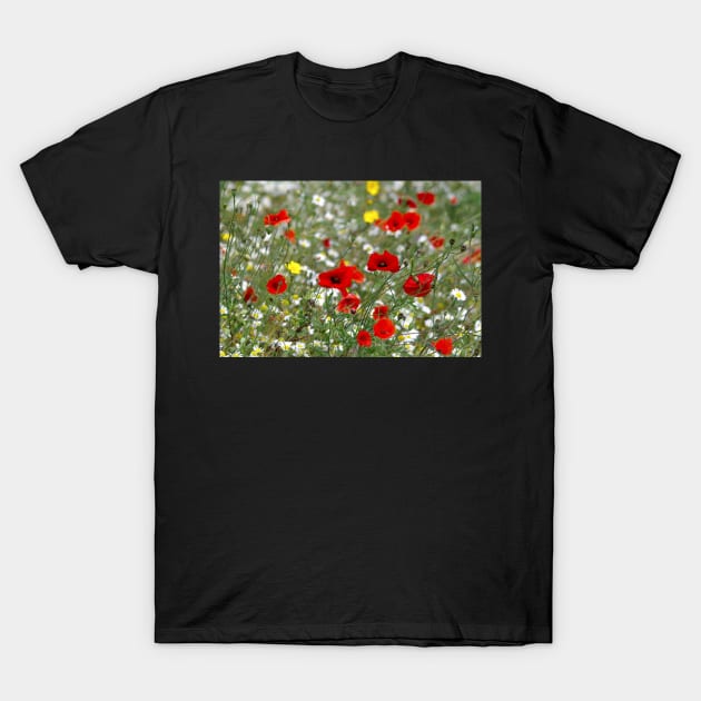 wildflower meadow T-Shirt by Simon-dell